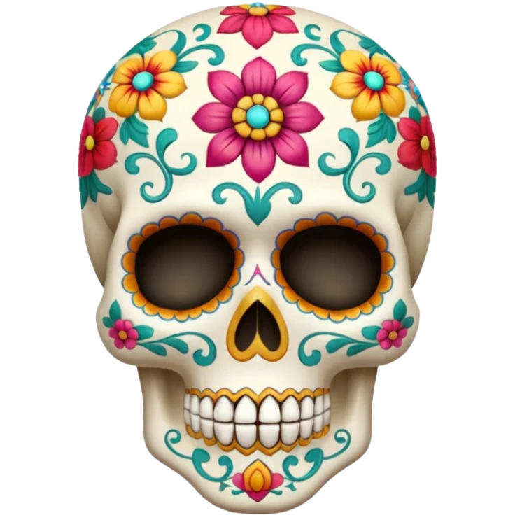 mexican skull emoji