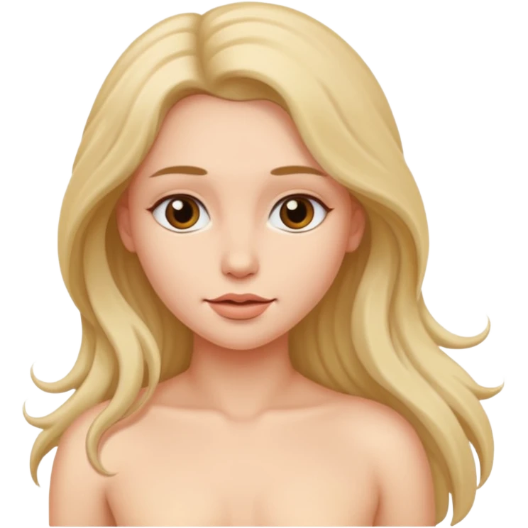 One Nude woman emoji