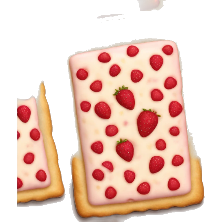 Starawberry pop tarts emoji