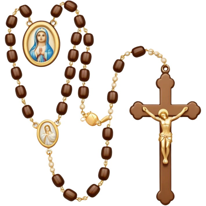 Rosario católico  emoji