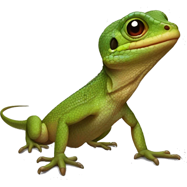 Puerto Rican Ground Lizard emoji