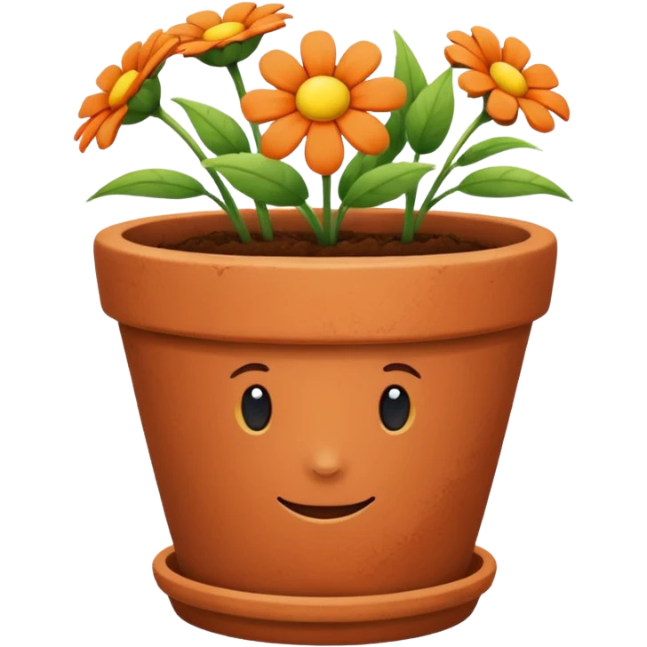 flower pot emoji