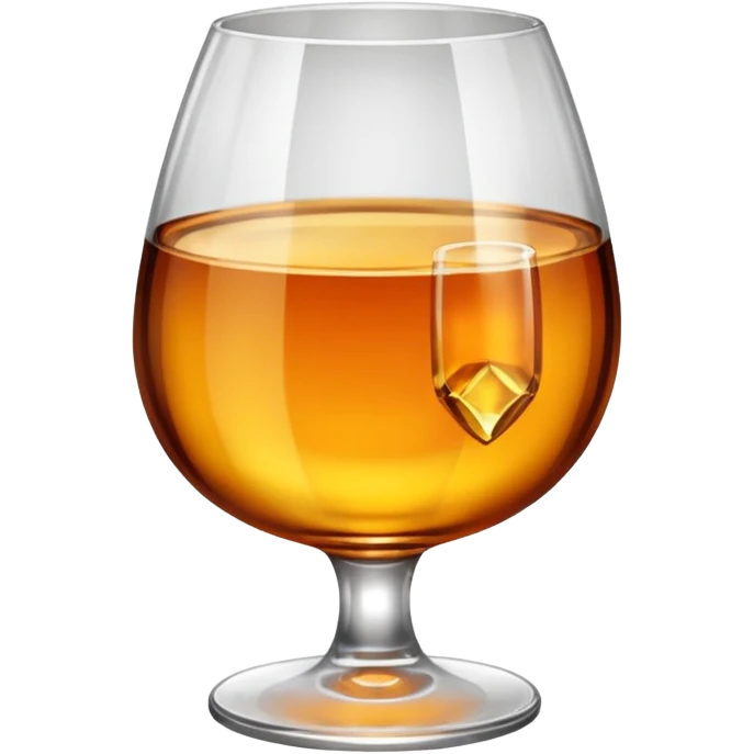 Brandy glass
 emoji