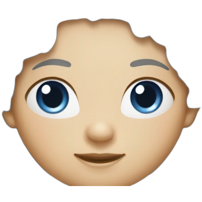 CHEVEUX BLEU BLANC ROUGE emoji