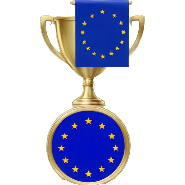 european-union-flag on trophee circle emoji