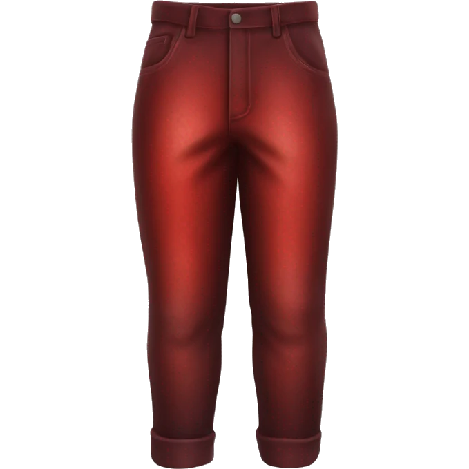Red jelly stained pants  emoji