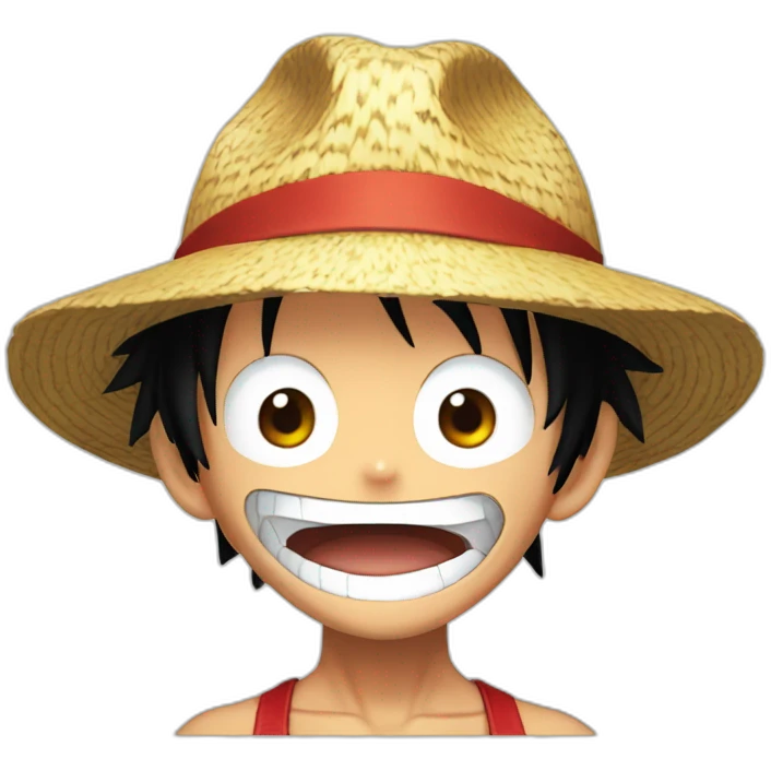 Monkey d luffy emoji