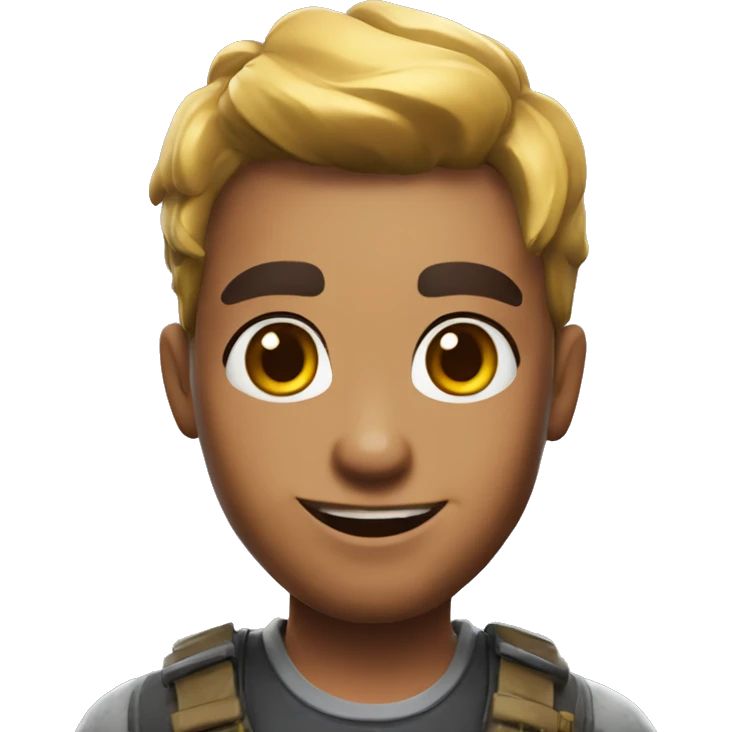 fortnite character with birthday makeup on emoji