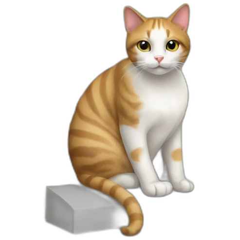 cat sitting on window emoji