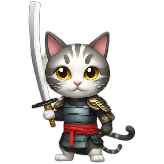 cat-wearing-katana emoji