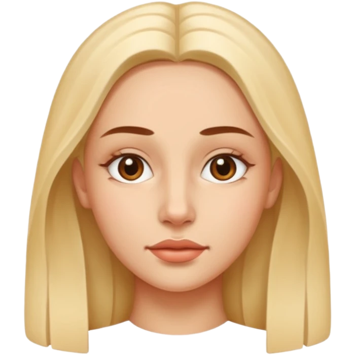 Woman with Piebaldism  emoji