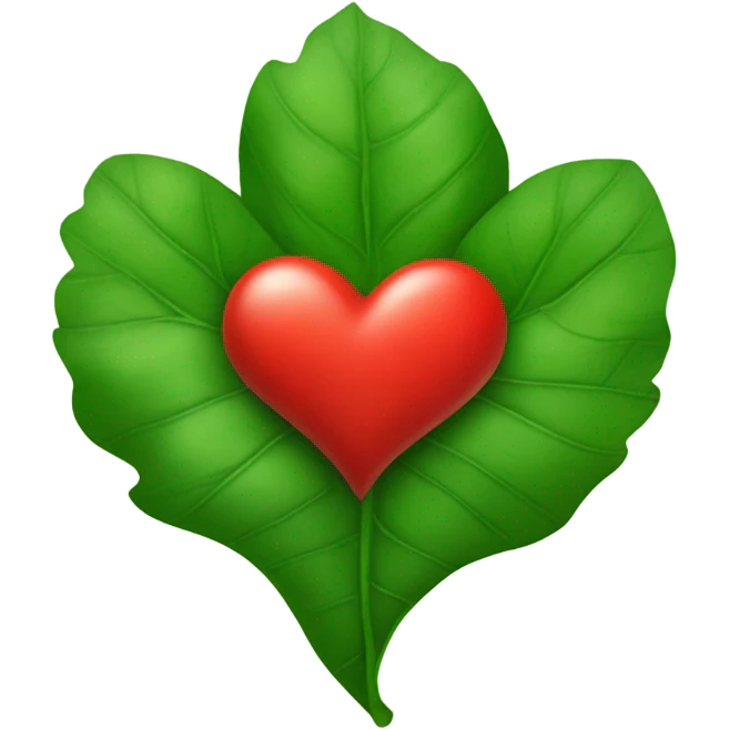 🍃❤️ emoji