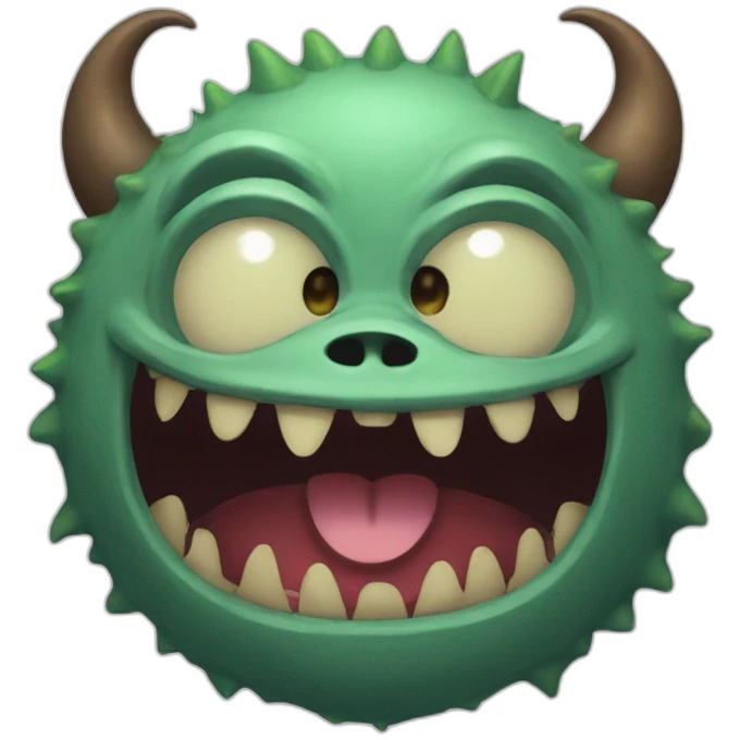 Monstre mignon emoji