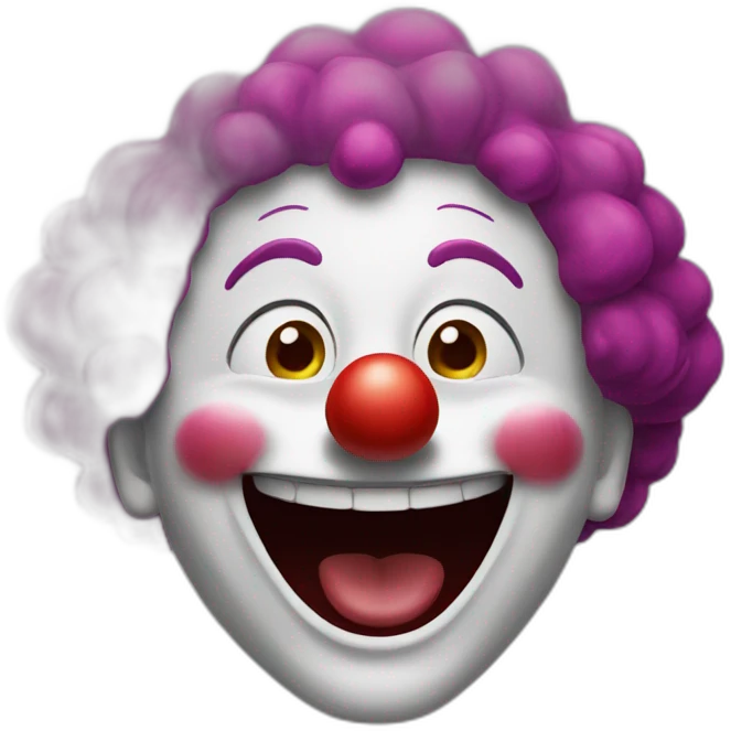 clown laughing emoji