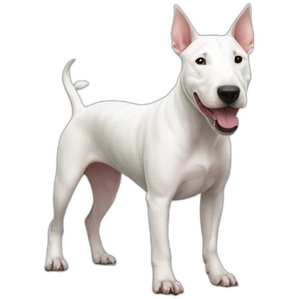 bull terrier blanc emoji