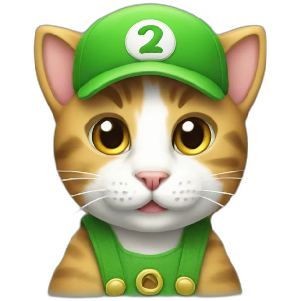 luigi cat emoji