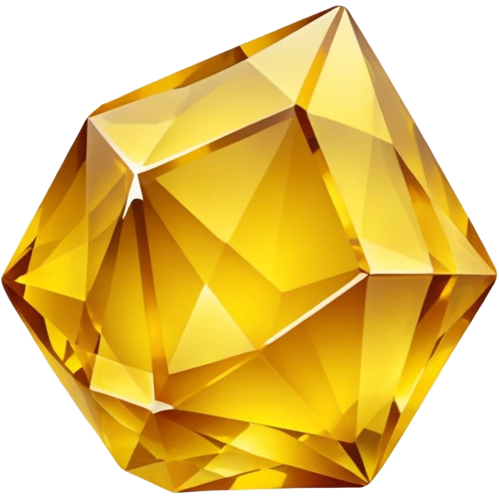 raw yellow crystal emoji