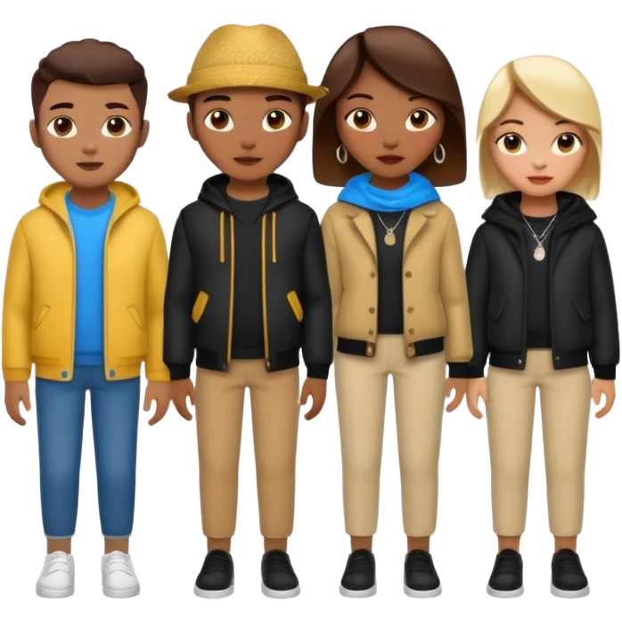 Clothing try on AI emoji