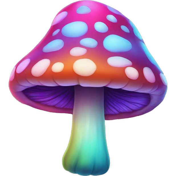 Psychedelic mushroom  emoji