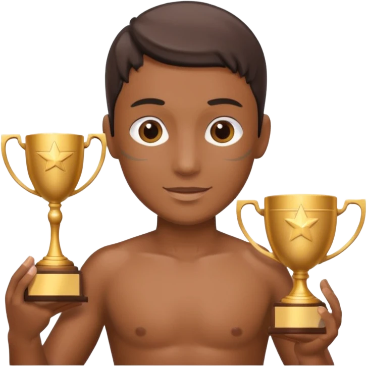 swimmer trophy emoji