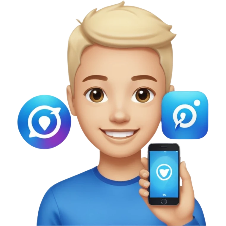 A realistic close-up photo of a professional-looking person smiling, with a blurred high-tech office background. Next to the person's face, there is a floating Instagram Blue Verified Badge. The lighting is cinematic, and the image looks like a high-end profile picture." emoji