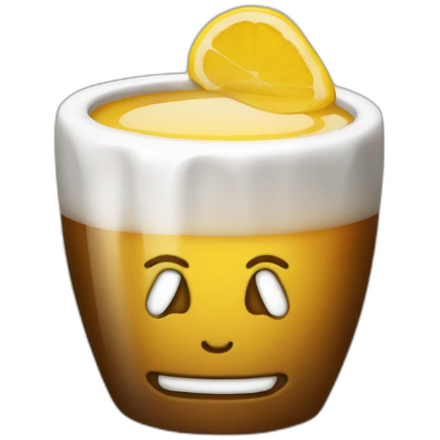 Thé rock qui boit de la bière emoji