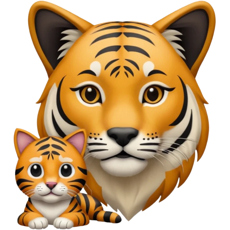 Chien mélanger à un chat malien  emoji