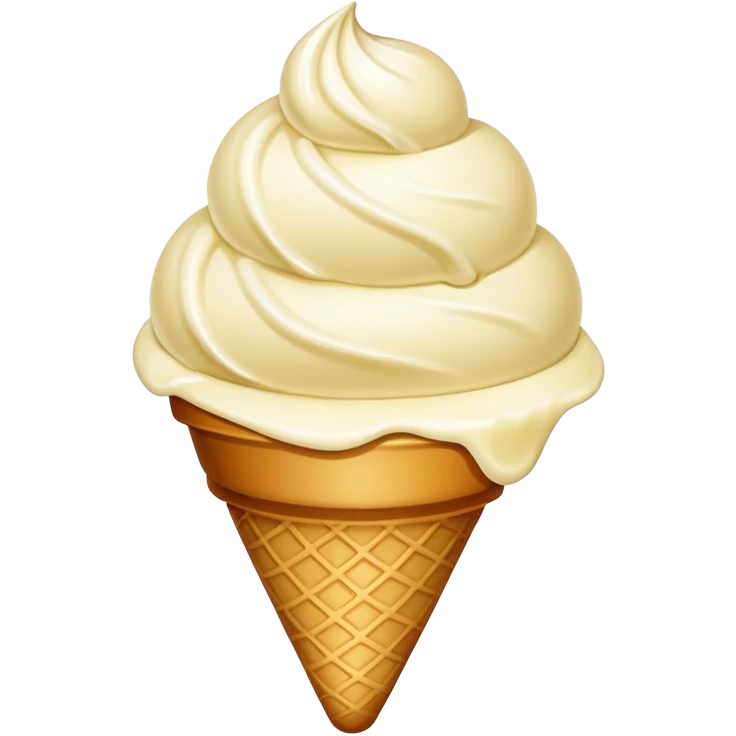 Ice cream emoji