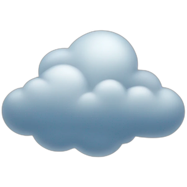 / A piece of cloud / emoji