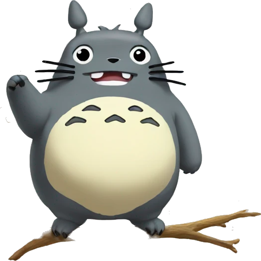 Autumn Totoro emoji