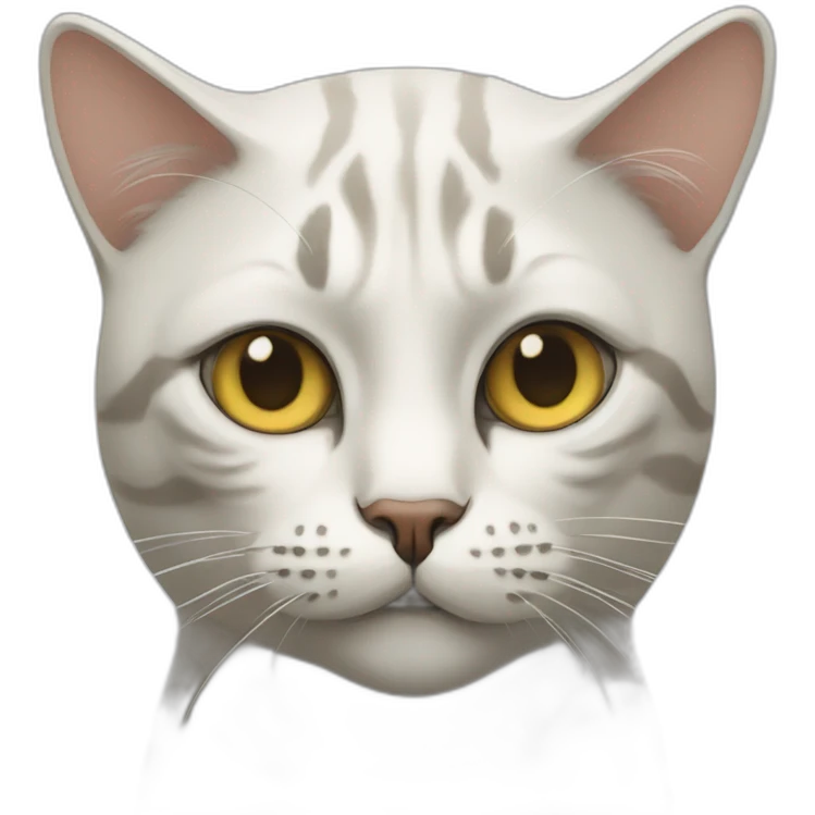 Picasso avec un chat emoji
