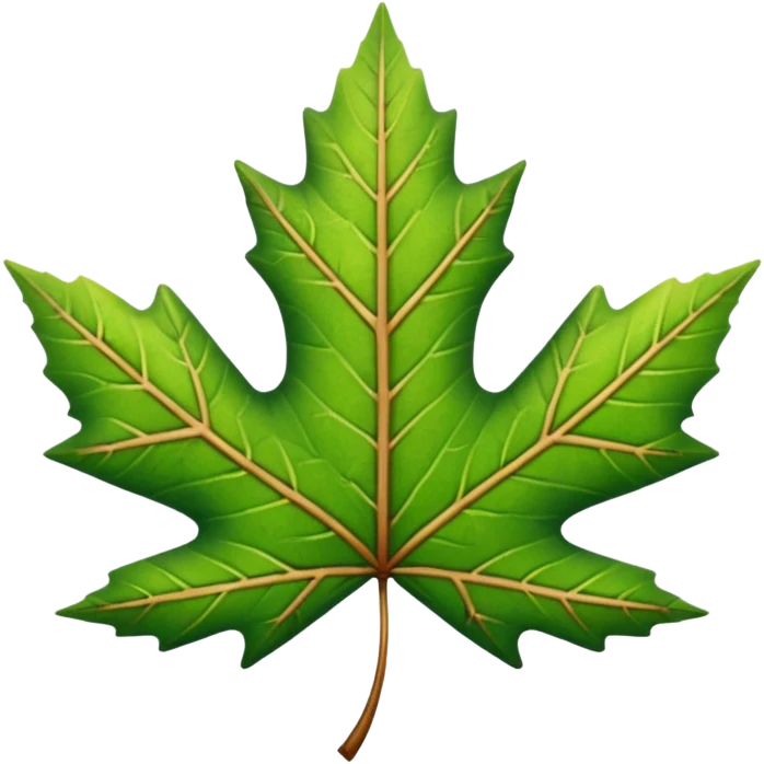 Leaf emoji