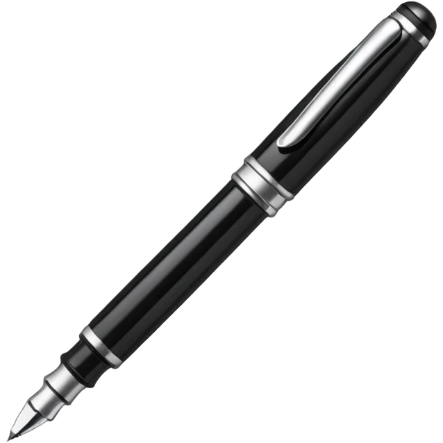 A fountain pen emoji