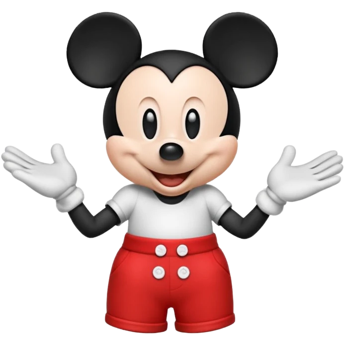 Mickey Mouse emoji