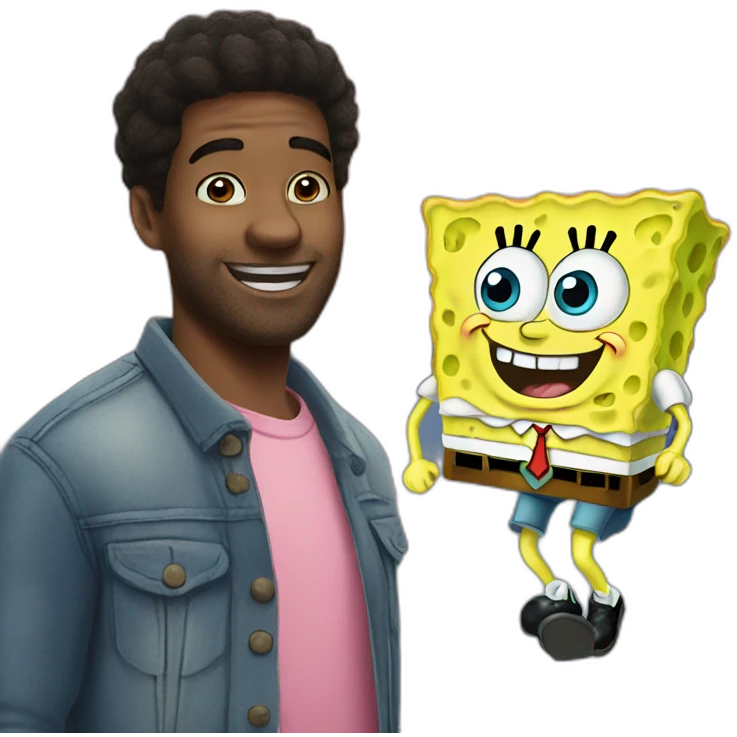 Spongebob cute emoji