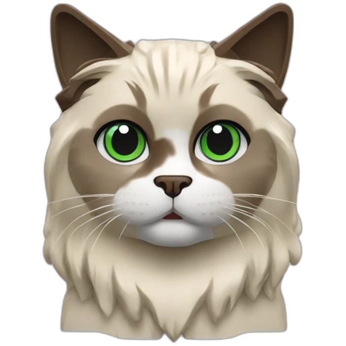 lego of ragdoll cat emoji