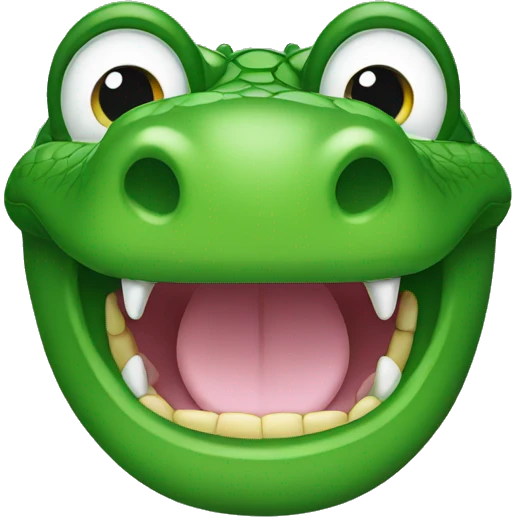 Gay alligator emoji