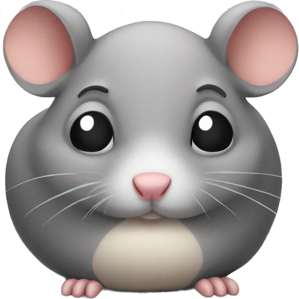 fat sad rat emoji