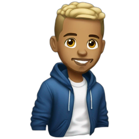 chris brown emoji