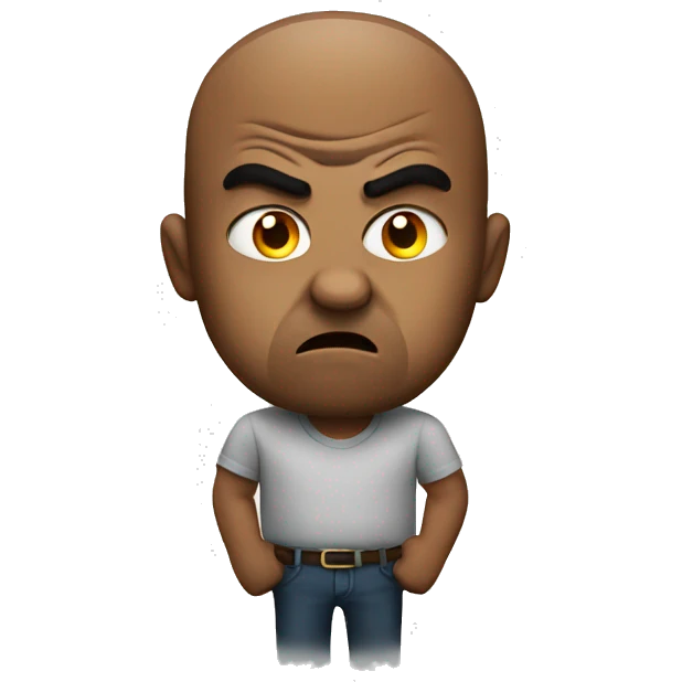 Angry emoji
