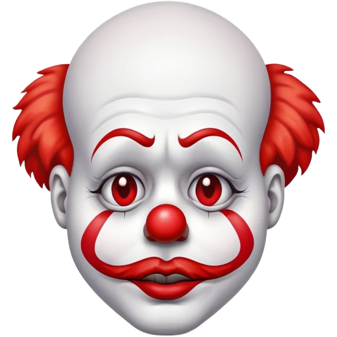 sad clown emoji