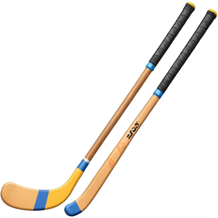Field hockey stick,single stick emoji