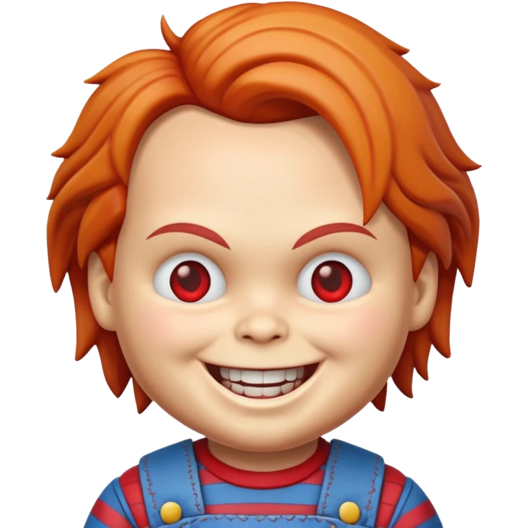Un emojin de chuky emoji