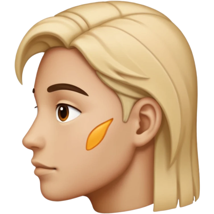 Face side eyeing someone beside it  emoji