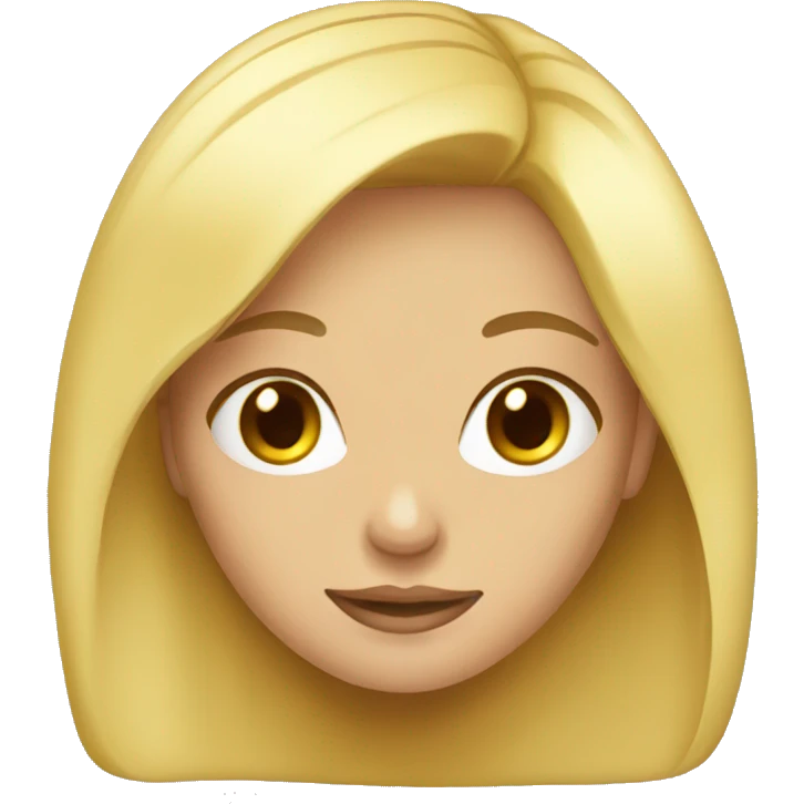 girl blonde emoji