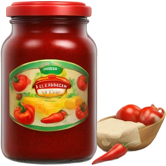Jar of Ljutenica  emoji