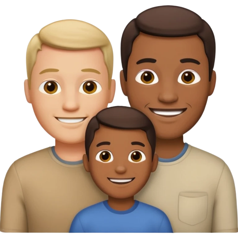 Two fathers and two sons  emoji