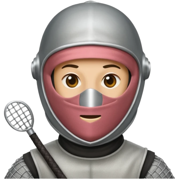 esgrimista com florete emoji