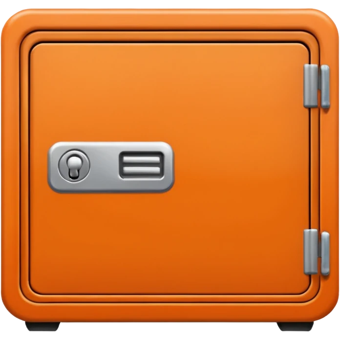 locker orange emoji