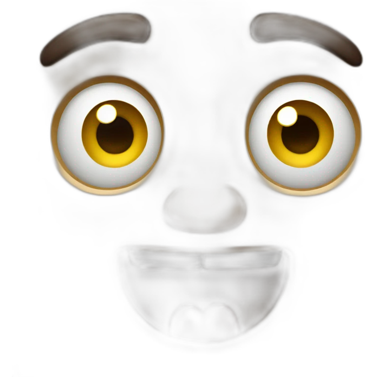 one Funny face emoji